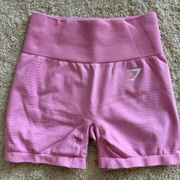 Gymshark Pants - 🦄 Gymshark Women's Athletic Shorts in Light Pink Size S
